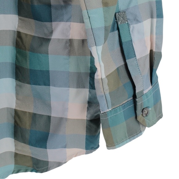 Eddie Bauer Plaid Button-Up Shirt Gorpcore Outdoors Camping Hiking Size S - Picture 4 of 8